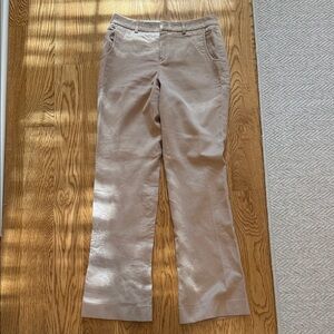 Gabriele Strehle Tan Straight-Leg Cashmere Trousers 6